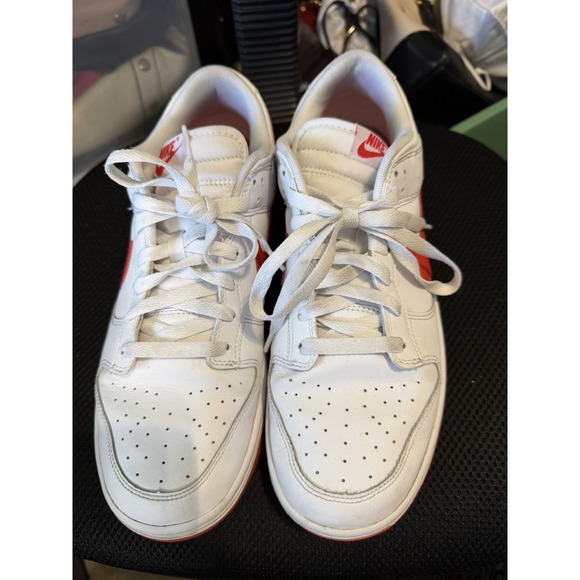 Nike Dunk Retro Men\'s White/ Red Size‎ 10.5 main image 4